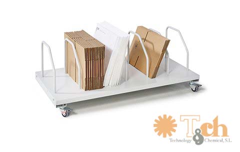 Almacenamiento y transporte del cartón para un almacén - TCH