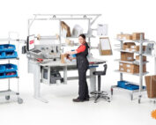 Mobiliario modular para mejorar el proceso de packing