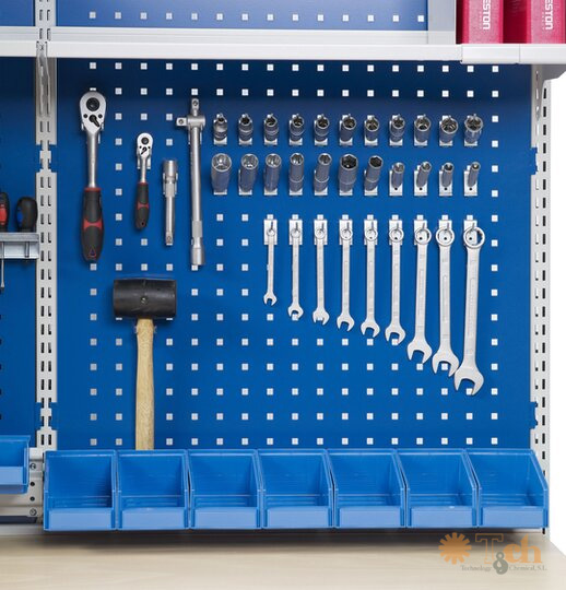 La versatilidad del panel perforado para herramientas - TCH