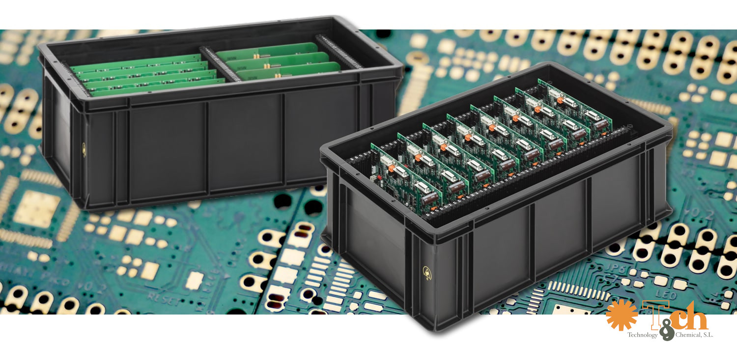 Sistemas de racks para transporte de PCB's